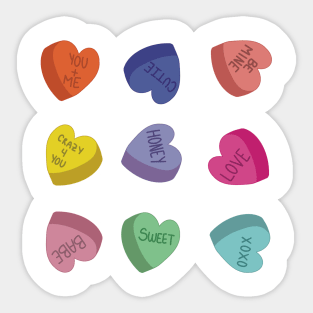 Sweethearts Sticker